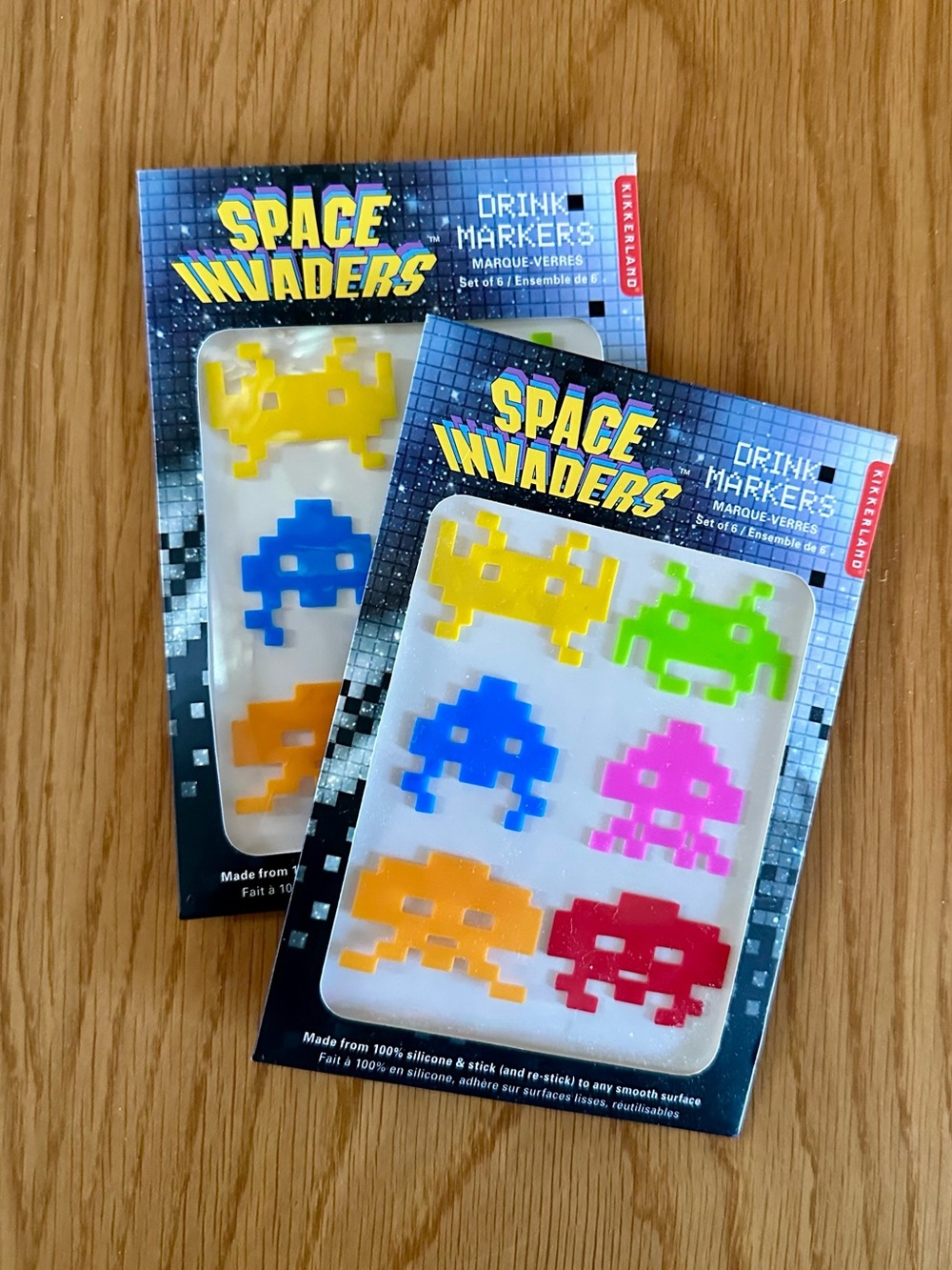 NISP Kikkerland Space Invaders Drink Markers